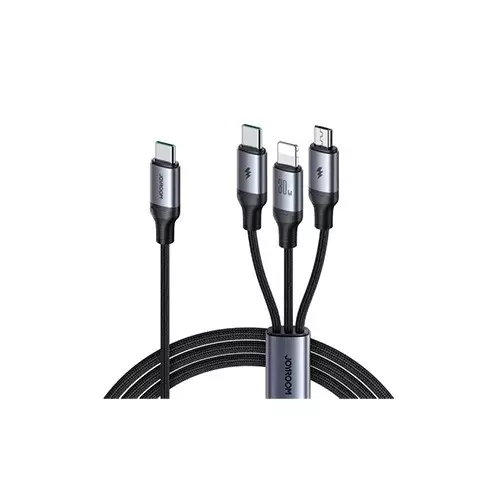 Joyroom S-A21 30W Type-C to 3-in-1 Fast Charging Cable