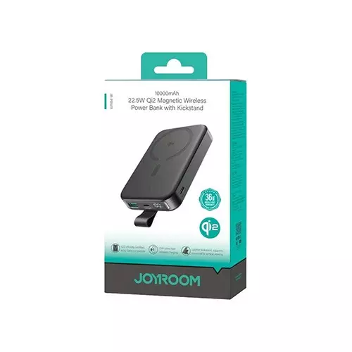 Joyroom JR-PBM11 10000mAh Qi2 Magnetic Wireless Power bank with Kickstand-3