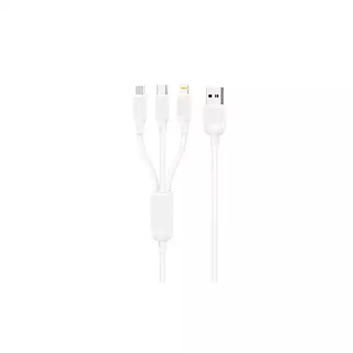 Foneng X80 100W 3-in-1 USB to USB-C Charging Cable thumbnail