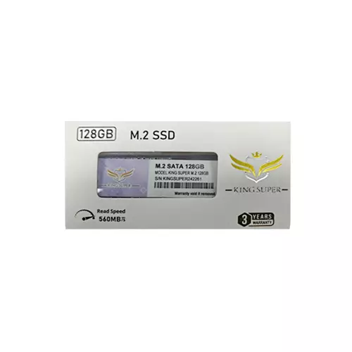 King Super 128GB M.2 PCI-e Gen3 x4 NVME SSD