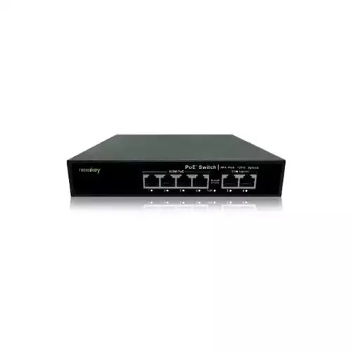 Nexakey NS600S-4P2U 4 Port 100M Unmanaged PoE Switch