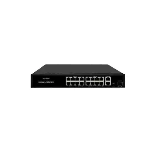 Nexakey NS-6000GS-16P2U1S 16 Port Unmanaged PoE Switch