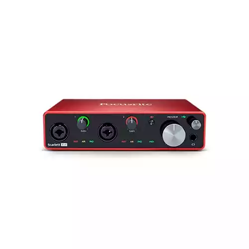 Focusrite Scarlett 4i4 3rd Gen USB Recording Interface