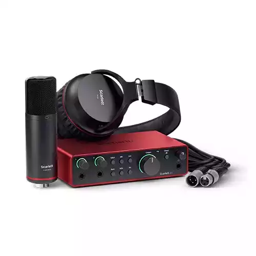 Focusrite Scarlett 2i2 Studio 4th Gen USB Audio Interface Combo thumbnail