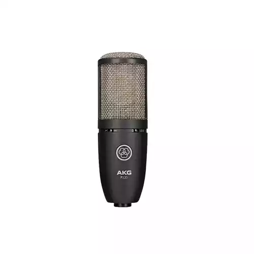 AKG P220 High-Performance Large Diaphragm True Condenser Black Microphone